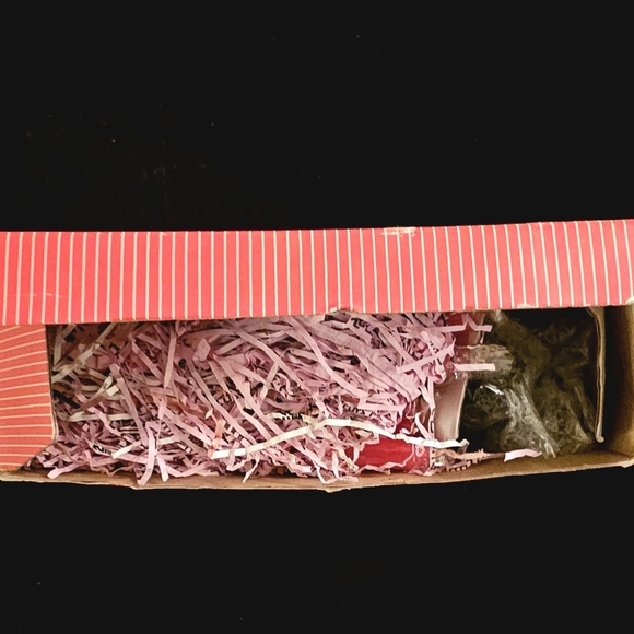 Red Taper Candles with Glass Angel Holders - Picture 5 of 7